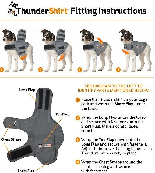 Shop Thundershirt Anxiety Vest For Cats Heather Grey Sale Heat At